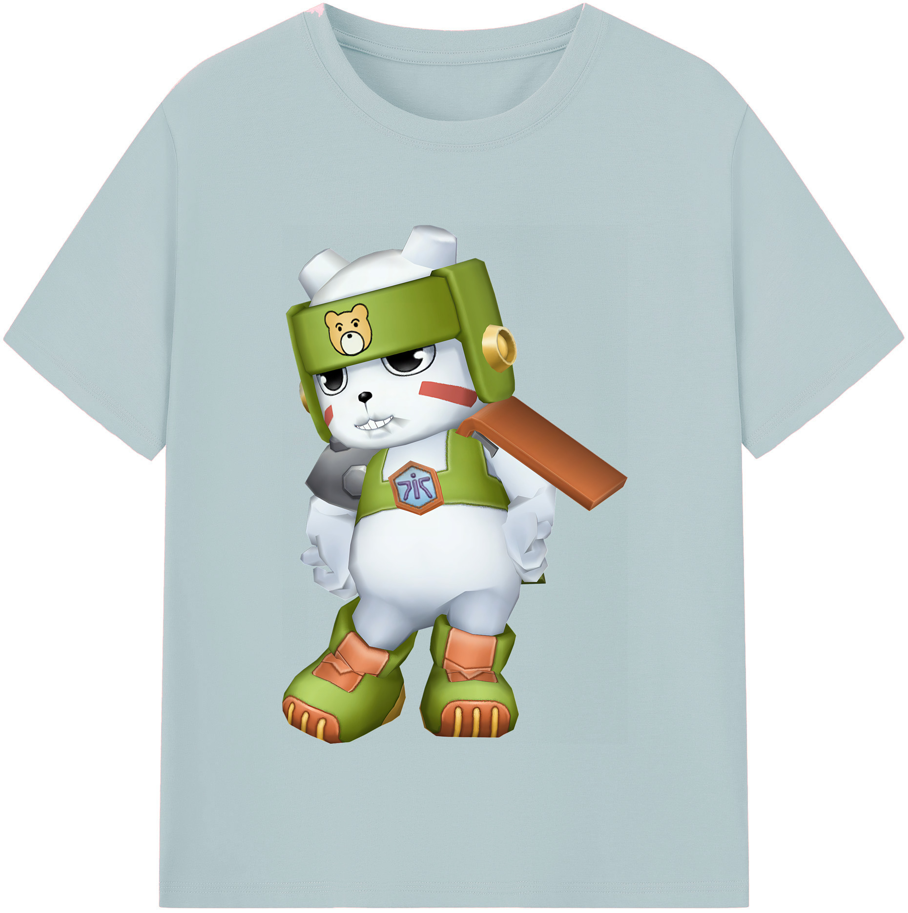 （画像用） Digimon デジタルモンスター/デジモン 綿100％半袖Tシャツ（フロントプリント）
